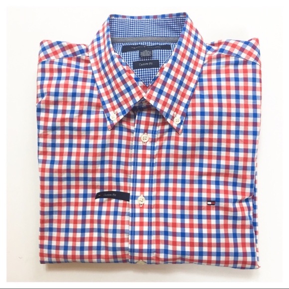Tommy Hilfiger Custom Fit Plaid Shirt - Picture 8 of 8